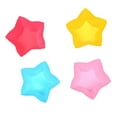 thumbnail image 3 of CSChome Moules à Cupcakes en Silicone Non Résistants aux Hautes Températures Moules à Muffins en Silicone - 5 Pcs Moules à Cupcakes en Forme d'Étoile pour Fête, 3 of 7