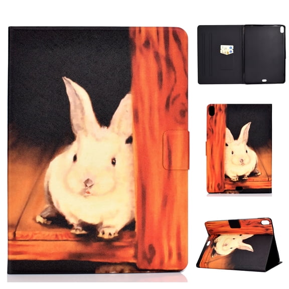 Case for iPad Pro 11-inch 2018 Tablet, Allytech Smart Shell Cover with Auto Sleep Wake Feature Multi Viewing Stand Slots Cover for Apple 11-inch Tablet iPad Pro 11-inch 2018 Release, Rubbit