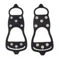 thumbnail image 1 of Crampons à Glace pour Chaussures, Crampons à Neige Améliorés 2025 pour Chaussures et Bottes, Crampons pour Randonnée, Pointes de Chaussures pour Neige, Randonnée d'Hiver, Escalade, Pêche sur Glace, 1 of 5
