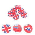 thumbnail image 3 of 6pcs Racket Vibration Dampeners National Flag Designed Tennis Racket Shocking Absorbers, 3 of 8