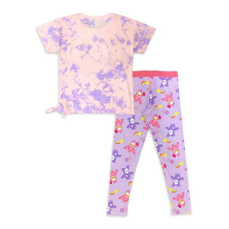 Care Bears - Care Bear Exclusive Girls Sequin Graphic Top and Legging