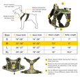 thumbnail image 2 of Arnés táctico para perros WINGOIN para perros medianos Green Camo (M), 2 of 6