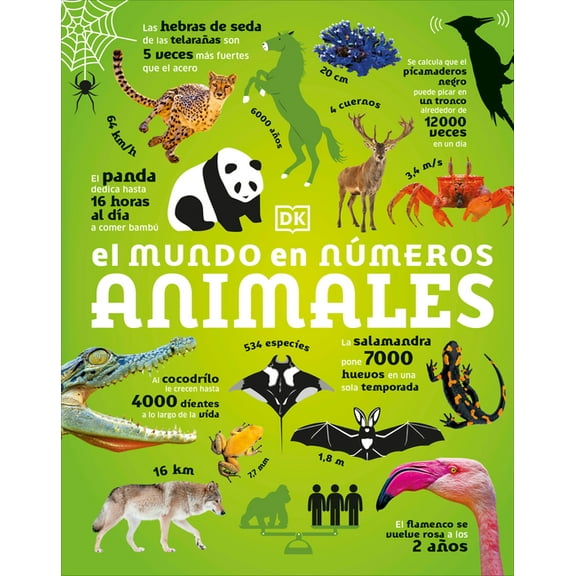 DK Oour World in Numbers El Mundo En NÃºmeros: Animales (Our World in Numbers Animals), (Hardcover)