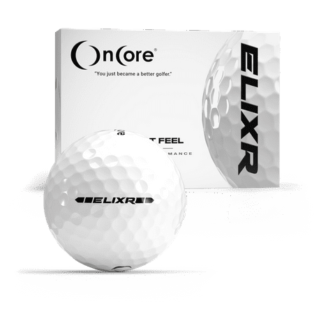 ELIXR Golf Balls | 2020 - White (Dozen) - Tour Performance Balls