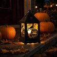 thumbnail image 5 of Halloween Lantern Square Portable LED Lantern 1 Pack Decorative Night Light for Halloween Party Haunted House Decor Spooky Holiday Indoor Outdoor Decoration Great Festive Atmosphere Prop, 5 of 5