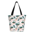 thumbnail image 2 of Kdxio Hawaii Palms Women Reusable Grocery Bags Foldable Ripstop,Reusable Shopping Bags for Shopping,Gym,Gift, 2 of 8