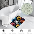 thumbnail image 3 of Football Polyester Non-Slip Office Chair Mat Bath Rugs Floor Rugs Machine Washable, 3 of 6