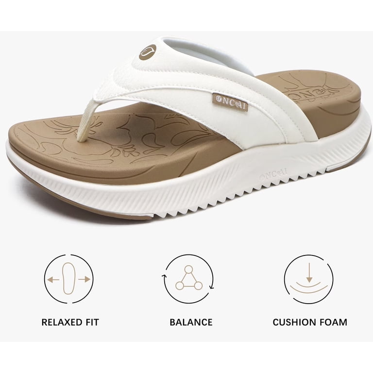 ONCAI Orthopedic Flip Flops Women with Arch Support Ladies  display picture 1