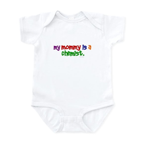 CafePress - My Mommy Is A Chemist (PRIMARY) Infant Bodysuit - Baby Light Bodysuit, Size Newborn - 24 Months