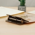 thumbnail image 4 of Metal Binder Clips, Binder Paper Clip, Large Bull Paper Clips,Bronze Note Clip Ticket File Paper Clip Binding Securing Clips for Office, 4 of 7