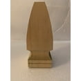 Gothic Cedar Posts Jumbo French Gothic Post Finial – Western Red Cedar, Fits 6x6 Wood Post ...