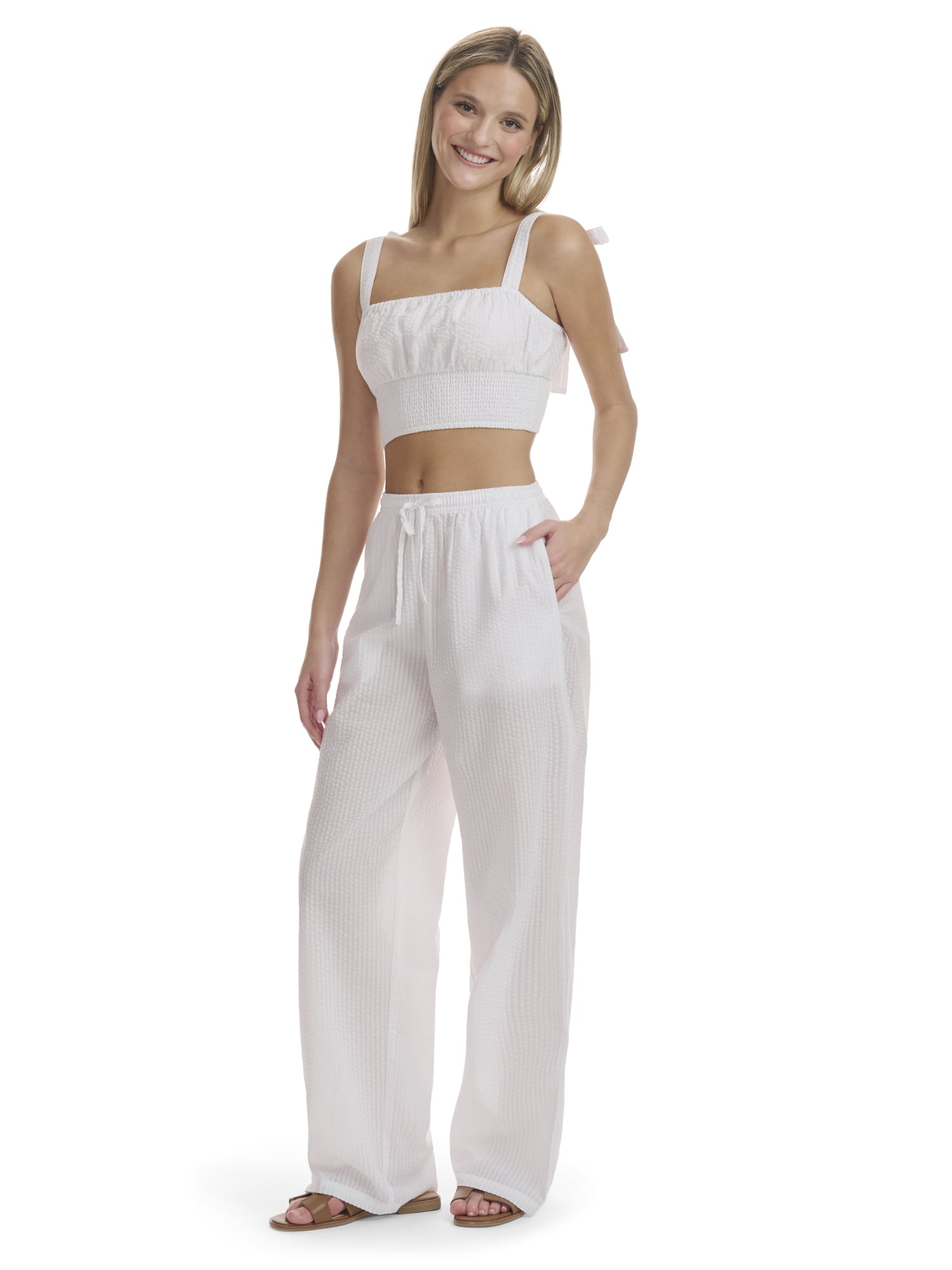 Mills by Millie Bobby Brown Women's Tie Strap Tank Top, Sizes XXS-XXL