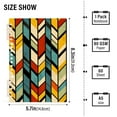 thumbnail image 2 of FORMRS 1-Subject Spiral Notebook 8" x 5" College Ruled 60 Refillable Sheet A5 Hard Cover, Yellow Geometric, 2 of 7