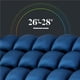thumbnail image 4 of Billuyoard Cojín de aire para asiento, cojín trasero para aliviar la ciática de la espalda, cojín de asiento para el dolor de coxis, cojín de aire 3D Decoración del hogar Numero 3 Billuyoard HA042369-03, 4 of 6
