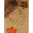 thumbnail image 2 of Statement Multicolor Wood Bead Chunky Layered Necklace Earring Set For Women Multi Layer Color Wooden Beaded Bib Long Strand African Necklace For Women Fashion Jewelry Costume, 2 of 3