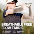 thumbnail image 3 of UV Protective Cooling Arm Sleeves with UPF 50+ - 5 Pairs for Sun Safety & Tattoo Coverage Compression Fit, 3 of 5