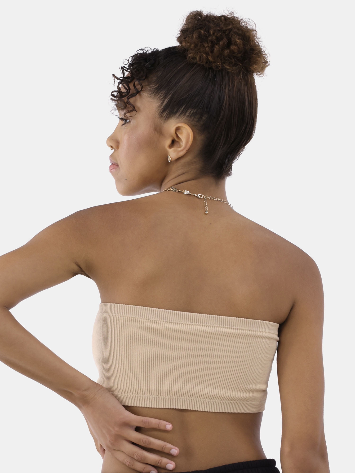 No Boundaries Seamless Bandeau Bra, Women's and Women's Plus, Sizes XS-3XL