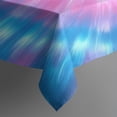 thumbnail image 3 of Colorful Tie Dye Mandala Pattern Rectangle Tablecloth 60"x84",Waterproof Polyester Rectangle Table Cloth, Wipeable Spillproof Polyester Tablecloth for Dining, Camping, Indoor and Outdoor, 3 of 5
