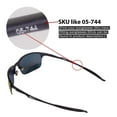 thumbnail image 2 of Walleva Transition/Photochromic Polarized Replacement Lenses for Oakley Half Wire 2.0 Sunglasses, 2 of 6