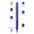 thumbnail image 4 of uniball™ Erasable Gel Retractable Pens, Medium Point (0.7mm), Blue, 2 Pack, 4 of 5