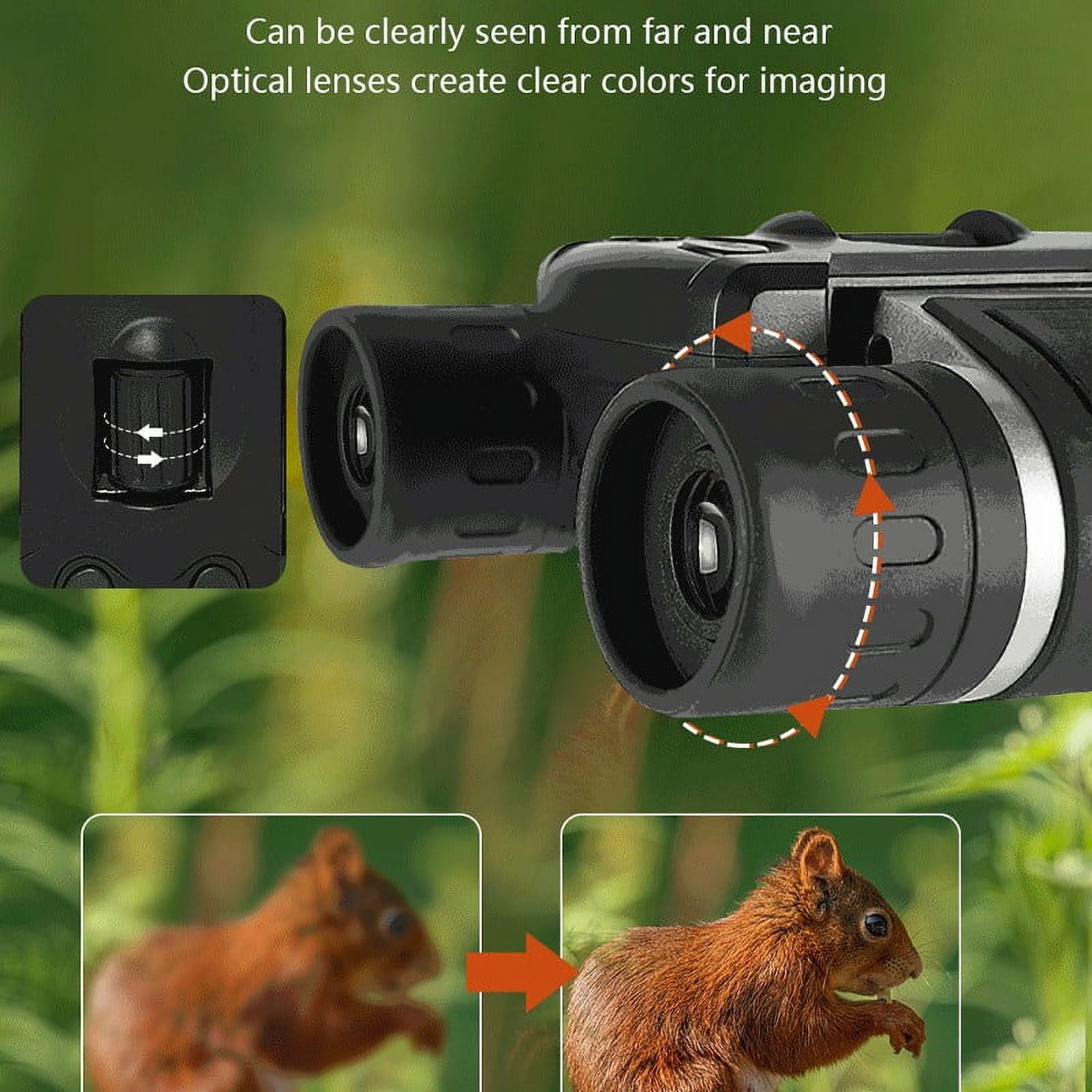 High Power 12x32 Binoculars with Camera and LCD Screen- Perfect for Bird by YFind