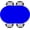 Blue, variant on Maroon Oval Fitted Tablecloths with Elastic Edge Waterproof, Washable Outdoor Decorative Table Cover, for Restaurant Kitchen Holiday Tablecloth, Fits 48"x68" Oval Tables, Style 39