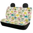 thumbnail image 1 of Uourmeti Car Seat Covers Auto Decor Polyester, Compatible with Vehicle Seats Auto Interior, for Truck Cars, Palm Tree Floral Pattern, 1 of 8