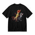 thumbnail image 2 of T-Shirt pour Homme Zootopia 2 en Coton à Manches Courtes, Col Ras du Cou, 2 of 5