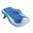 thumbnail image 3 of Soporte de baño para bebé, antideslizante, ergonómico, plegable, soporte de baño para bebé, color azul, 3 of 14