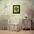 thumbnail image 4 of van Gogh, Vincent 12x14 Black Modern Framed Museum Art Print Titled - Irises, 4 of 5