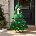 thumbnail image 5 of AZXY Christmas Porch Goose Outfit, 23" Goose Costume for Porch Goose, Goose Clothes for Cement Plastic Lawn Goose Statue, Goose Clothing Accessory, Christmas Decor for Yard Lawn Patio Garden Home, 5 of 7