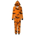 thumbnail image 4 of UJNDER Combinaison à Capuche Imprimée Halloween pour Femmes Orange_002 TG, 4 of 4