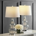 thumbnail image 2 of SAFAVIEH Frena 26.5 in. H Gourd Glass Table Lamp, Clear, 2 of 8