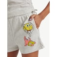thumbnail image 6 of Spongebob X Justice Girls French Terry Short, Sizes XS - XLP, 6 of 7