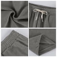 CIENVNSTG Mens Corduroy Shorts Casual Elastic Waist Drawstring Summer ...