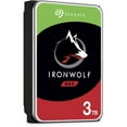thumbnail image 2 of Seagate IronWolf ST3000VN007 3 TB Hard Drive, 3.5" Internal, SATA (SATA/600), Conventional Magnetic Recording (CMR) Method, 2 of 5