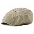 thumbnail image 2 of Men's Vintage 8 Panels Octagonal Newsboy Cap, Soft Visor Cabbie Fiddler Painter Beret Hat, Breathable Summer Sun Cap, Fashion Headwear for Men Daily Casual Outfits, 2 of 6