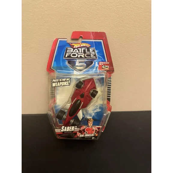 Hot Wheels Battle Force 5 Saber Vehicle