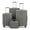 Green, variant on Alvantor 4 Pcs Hardside Luggage Set with Spinner Wheel, Combination Lock and 14" Cosmetic Case, Black