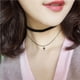 thumbnail image 1 of Collar estilo coreano, collar corto de encaje negro, elegante collar de estudiante de Corea del Sur, cadena de clavícula que combina con todo, 1 of 6