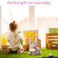 thumbnail image 2 of Bunny Model Baby Sleeping Companion Home Bed Decor para niños niñas (gris) Ehuebsd libre de BPA, 2 of 9