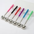 thumbnail image 3 of Panda Six Teeth Stainless Steel Back Scratcher Telescopic Back Itching Relief Massager Portable For Old Man Household, 3 of 5
