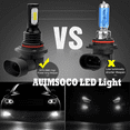 thumbnail image 5 of For Chrysler Pacifica 2017,2018 9005/HB3 H11 Combo Led Headlights High Low Beam 8000 Lumens 6000k Kits 4x Bulbs Super Bright 300% Brighter LED High Power Lamp Bulbs Plug and Play, 5 of 13