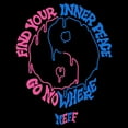 thumbnail image 2 of Men's NEFF Find Your Inner Peace Go Nowhere Large  Graphic T-Shirt, 2 of 5