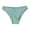 Light Green, variant on rygai Low-Rise Elastic Waistband Seamless Women Briefs Simple Solid Color Cotton Panties,Yellow,2XL