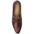 thumbnail image 4 of Journee Womens Celina Medium and Wide Width Kitten Heel Loafer Square Toe Pumps, 4 of 9