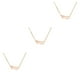 thumbnail image 1 of Sonducket Carta Amistad Collar DIY Creativo Chic con Display Card Charm Colgante para Lover Festival Gifts Rose Gold Virgo Type1 NO1 Sonducket CBP300718, 1 of 6