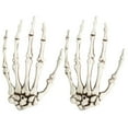thumbnail image 1 of Shisuyan 1 Pair Skeleton Hand Bone Scary Skeleton Decorations Plastic Fake Skeleton Bone Hands, 1 of 8