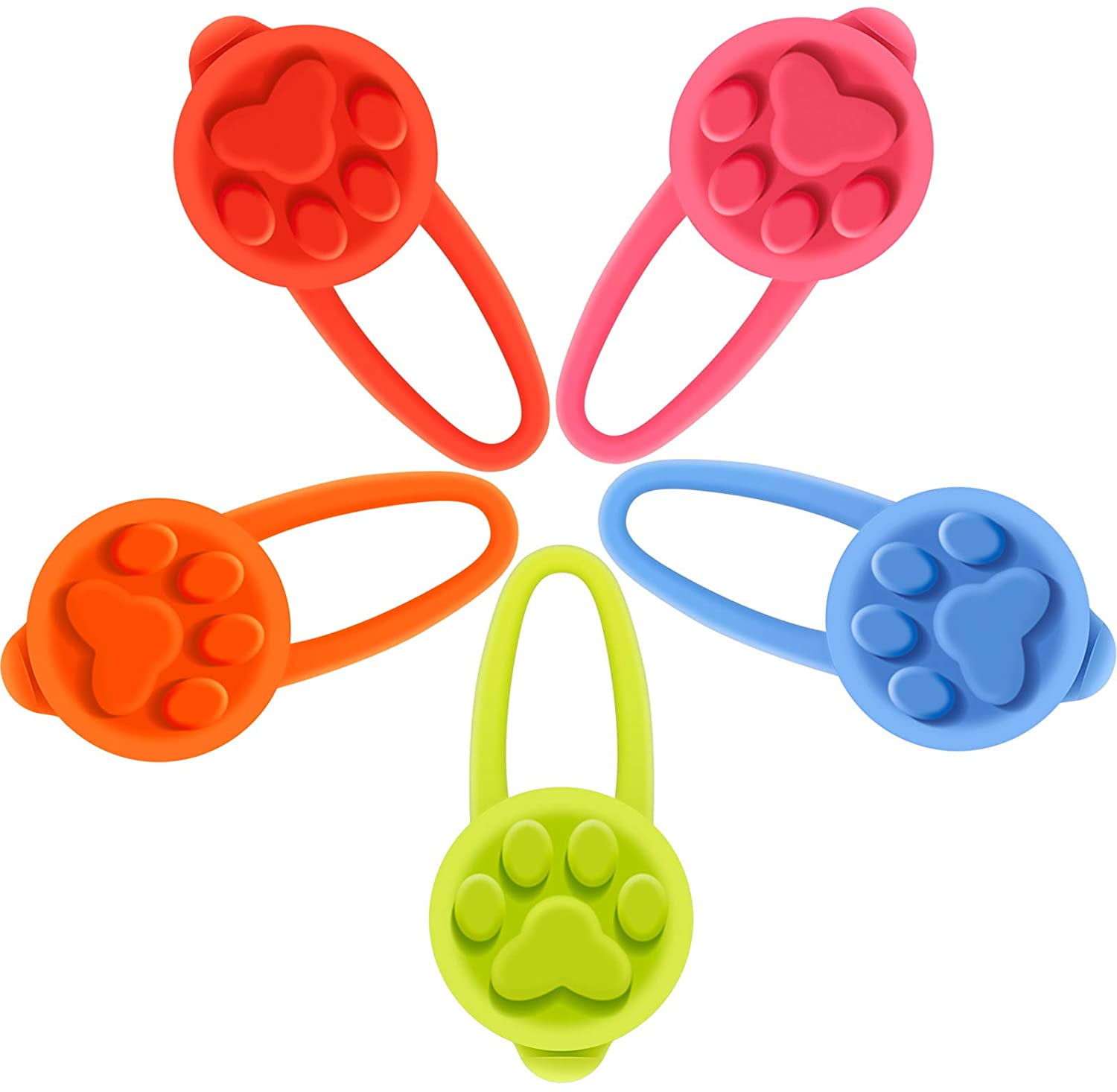 Rechargeable Waterproof Dog Pet Safe Training Shock Collar LED Flasher Blinker 