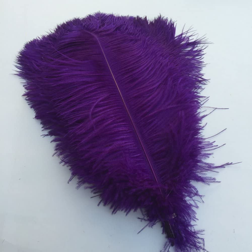 45-50cm Large Ostrich Feathers Fluffy Plume for Party Centerpiece Lamp Decor 